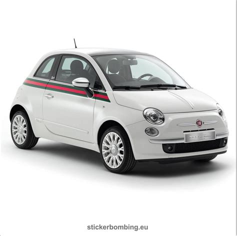 Gucci Fiat 500 Decal 